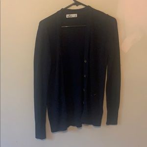 Super cute Navy blue hollister cardigan